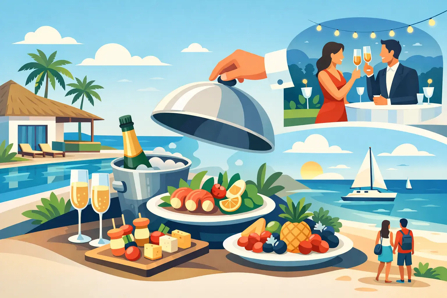 Aruba Catering for Villas, Events, and Trips