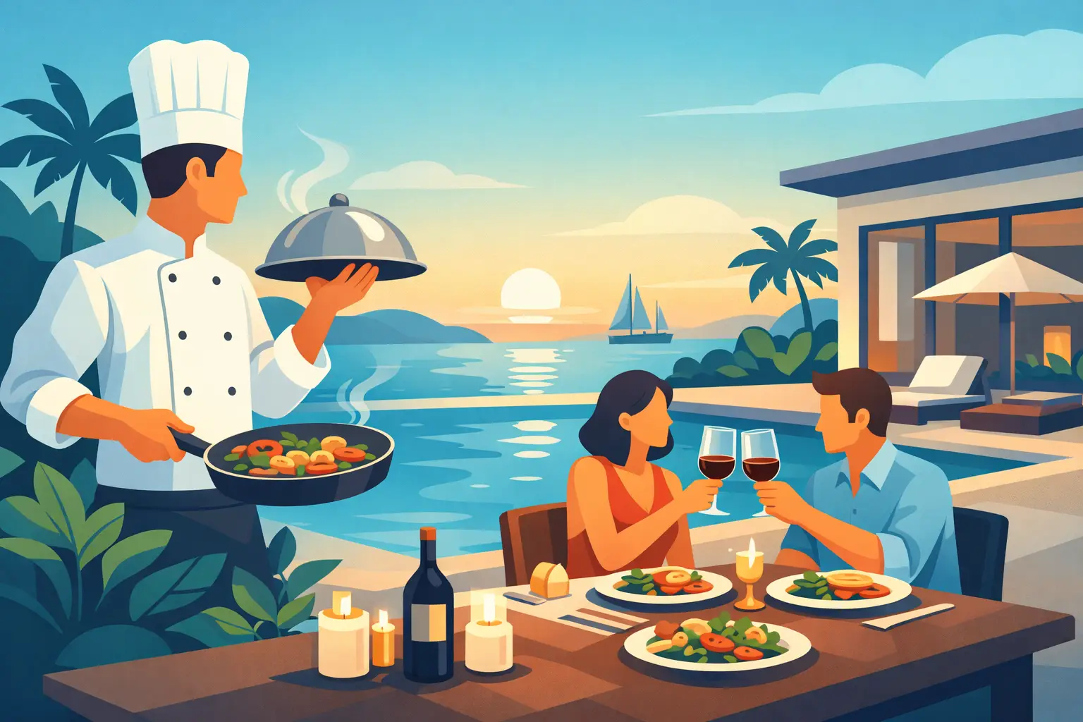 Villa Chef Aruba: Private Dining Made Easy
