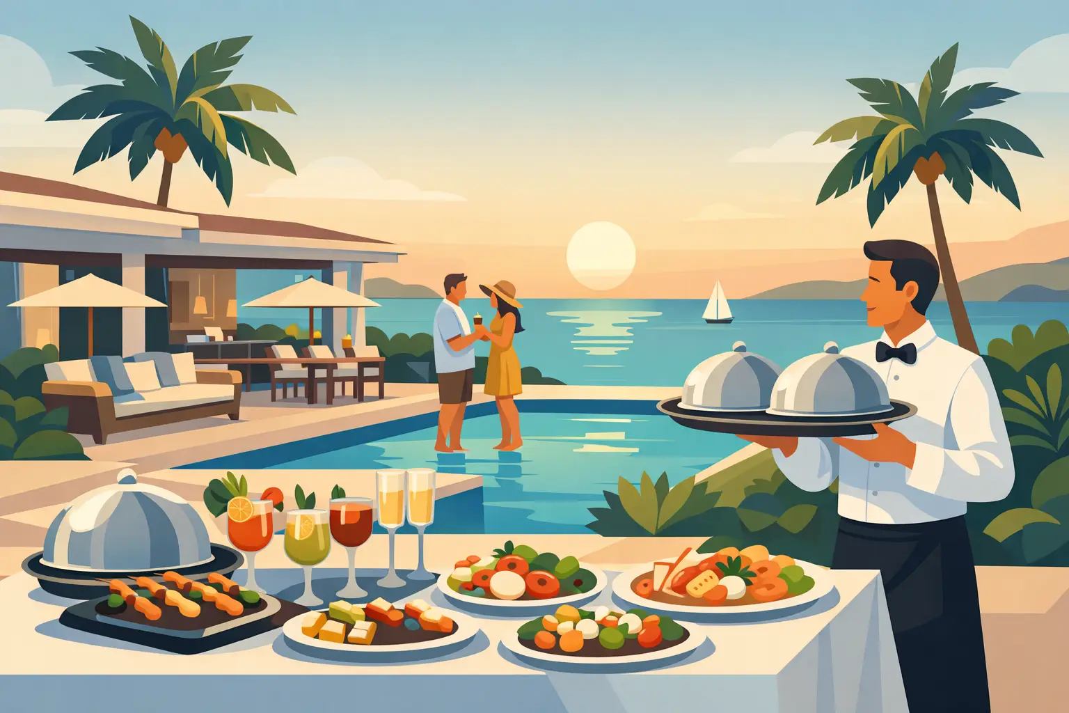 Villa Catering in Aruba for Effortless Entertaining