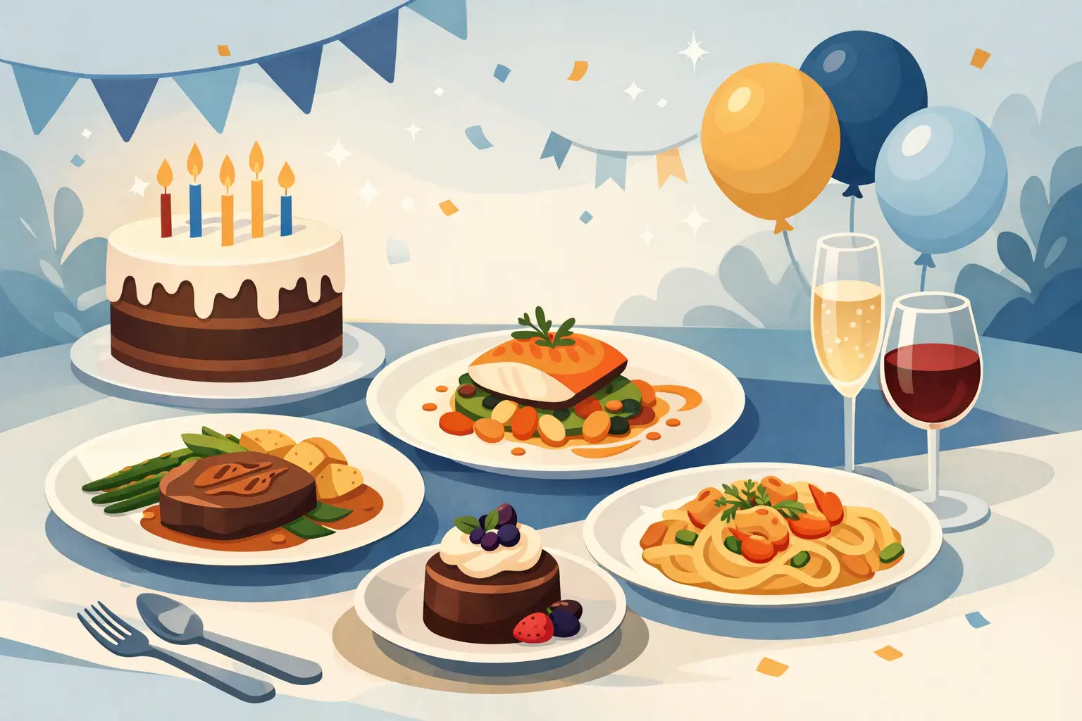 Best Menus for Birthday Dinner Celebrations