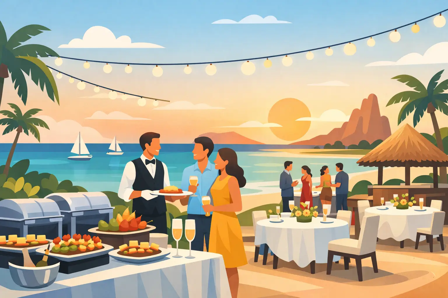Event Catering in Aruba for Effortless Celebrations