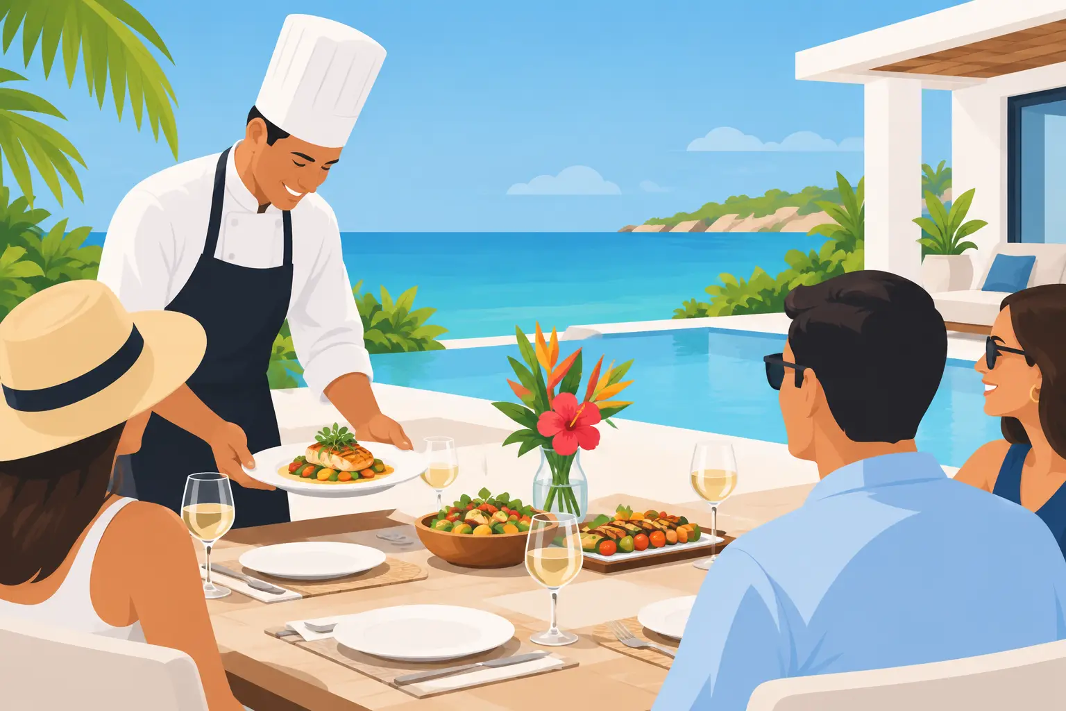 How to Choose the Best Aruba Caterers for Your Villa
