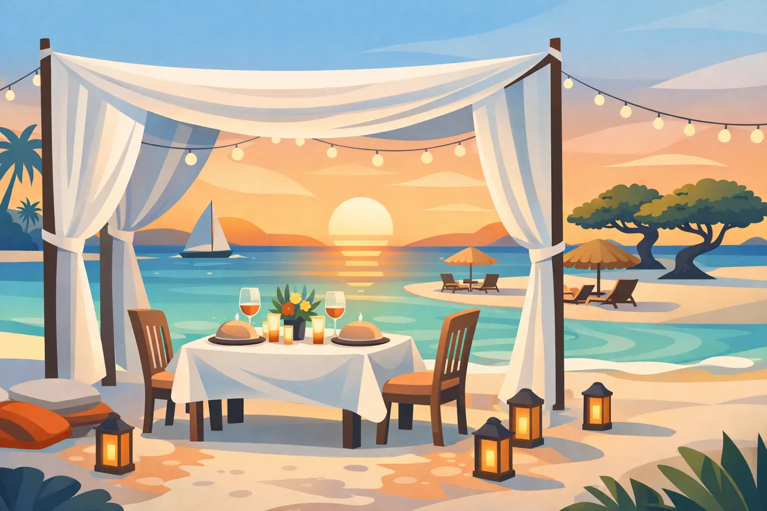 How to Organize Private Beach Dining in Aruba