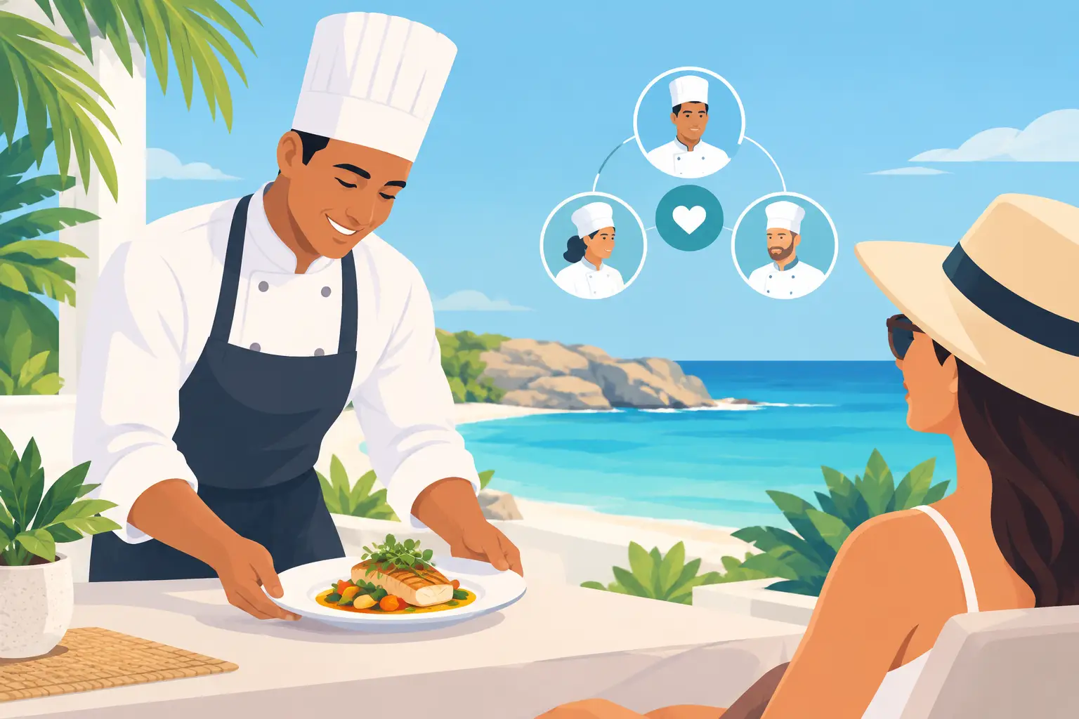 Chef Matching for an Effortless Aruba Stay