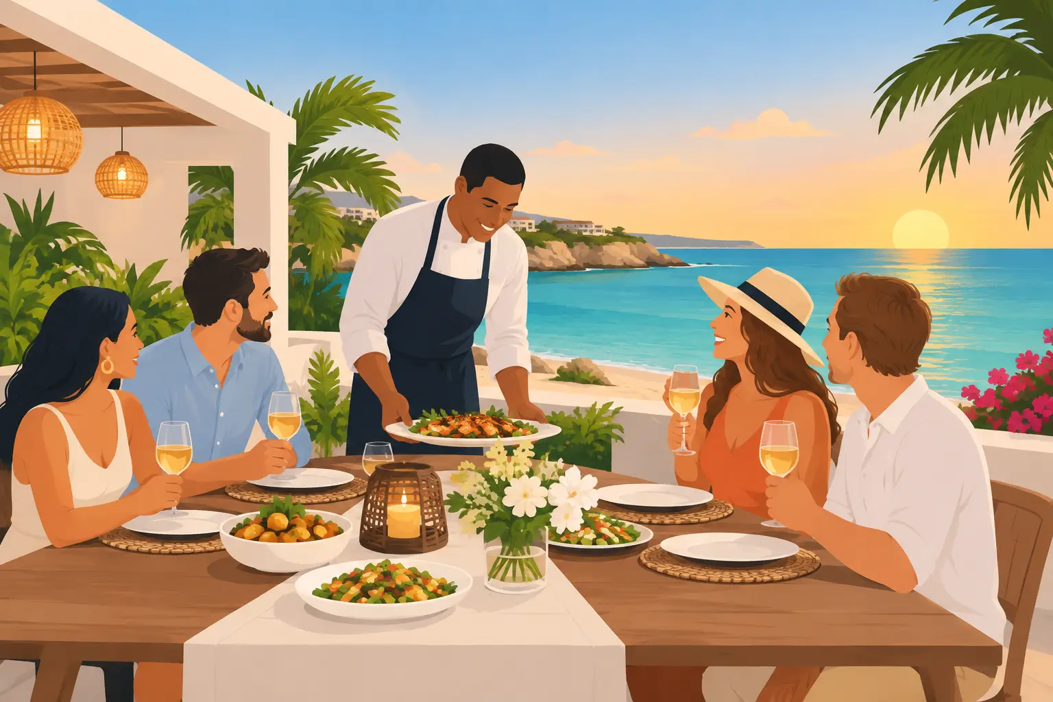 Aruba Dinner Parties Made Effortless and Memorable